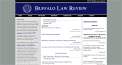 Desktop Screenshot of buffalolawreview.org